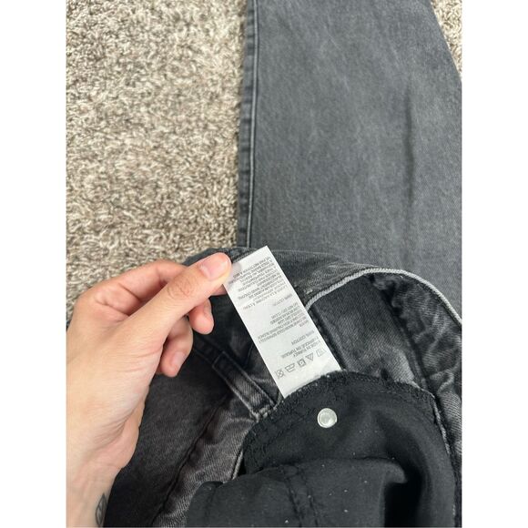 BDG Urban Outfitters Mom Jeans High Rise Distressed Ripped Gray Women’s Size 28 - Picture 6 of 14